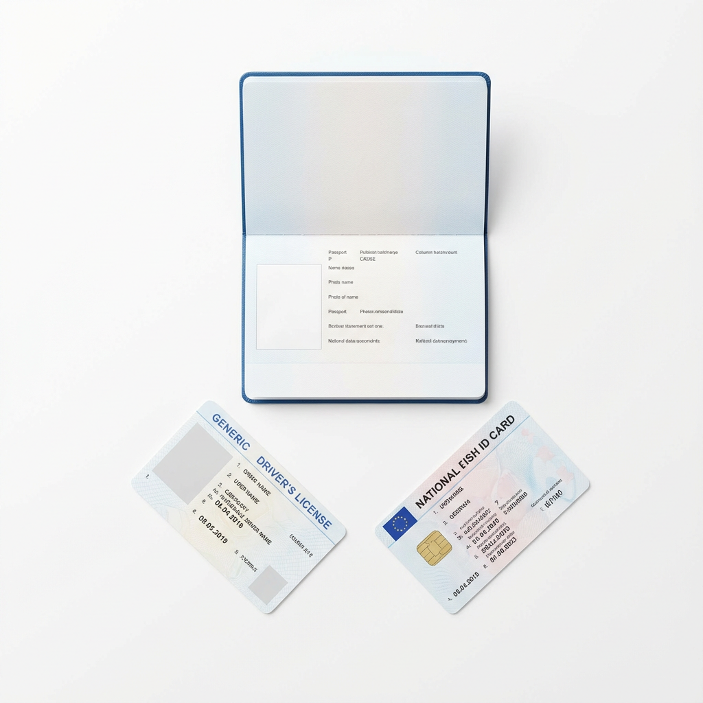 Příklady dokladů identity