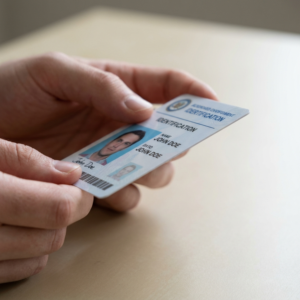 Vyhýbání se odlesku na dokladu